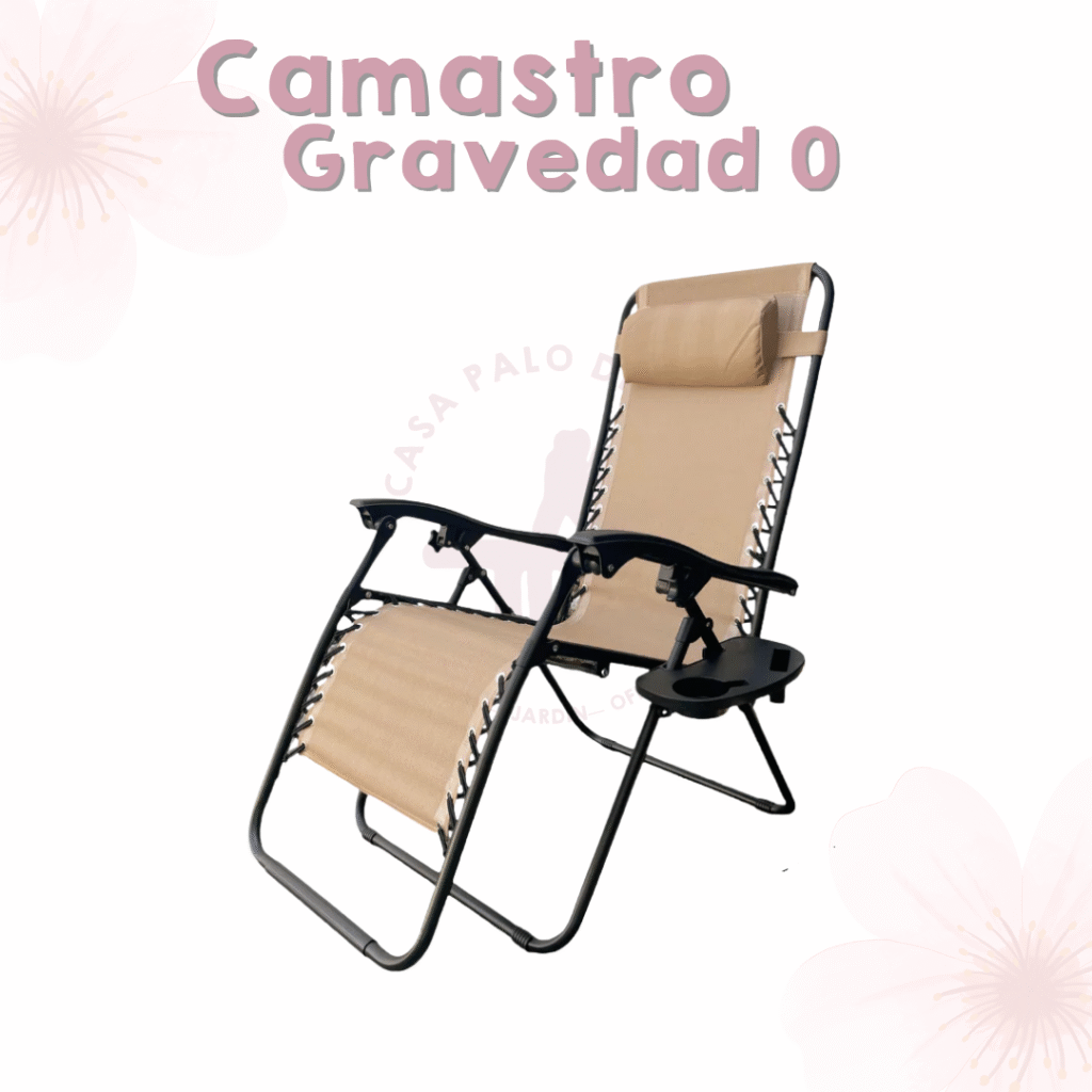 Silla Gravedad Cero Beige