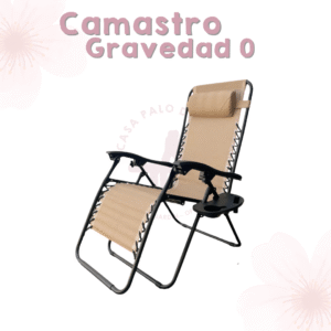 Silla Gravedad Cero Beige