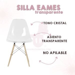 Silla Eames Transparente