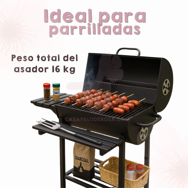 Asador Estilo Barril - Image 5