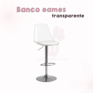 Banco Eames transparente