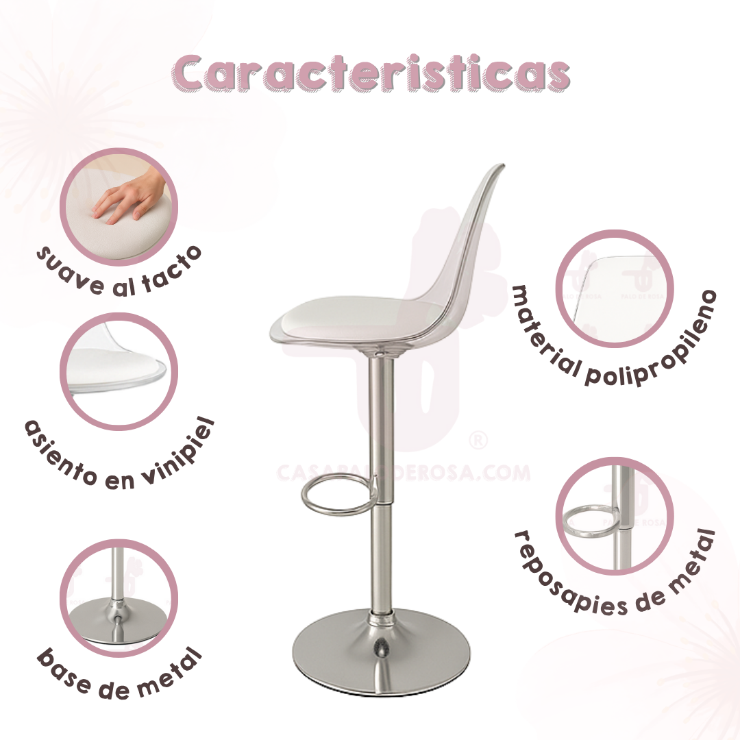 Banco Eames transparente - Image 3