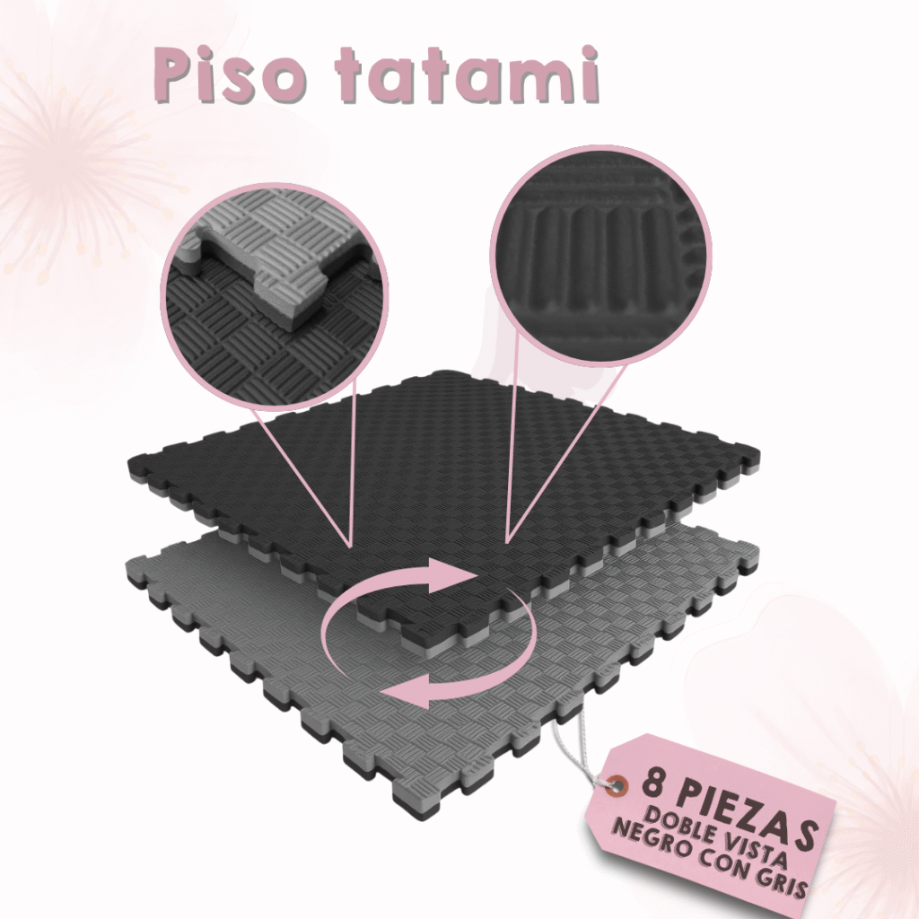 Piso tatami 8 pzas.