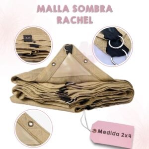 Malla sombra Rachel 2X4