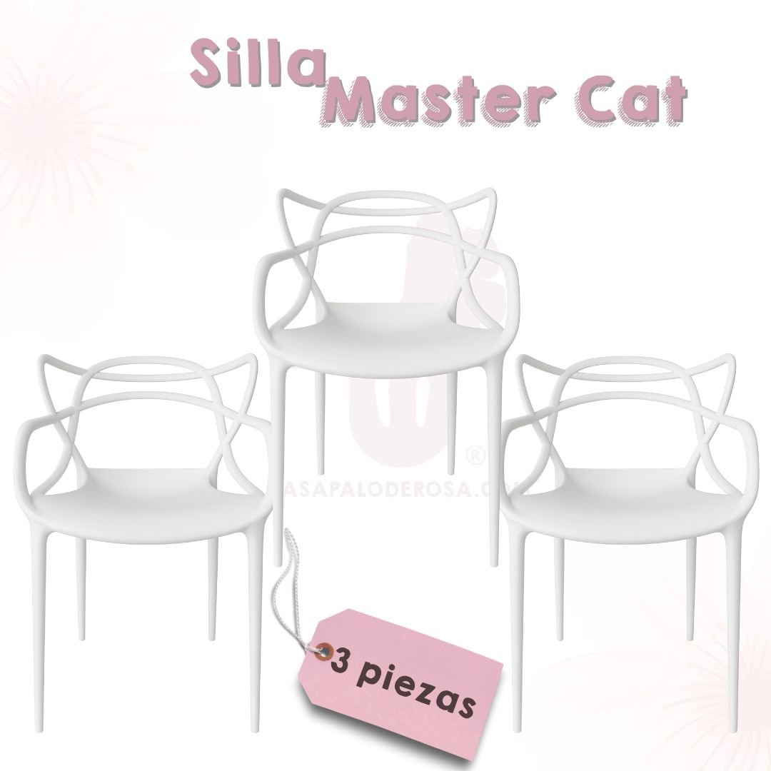 Silla Master Cat 3 pzas