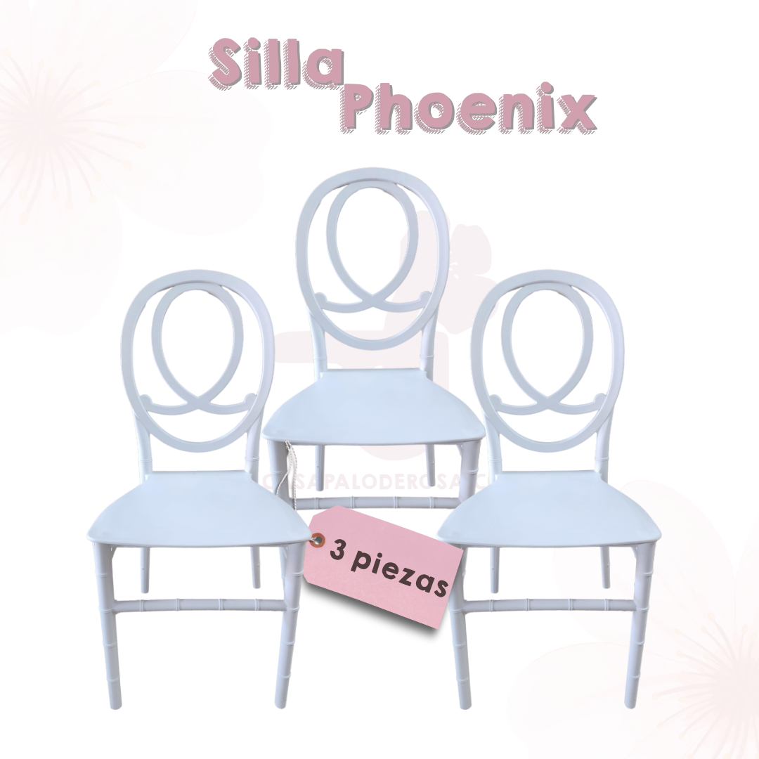 Silla Phoenix 3 piezas