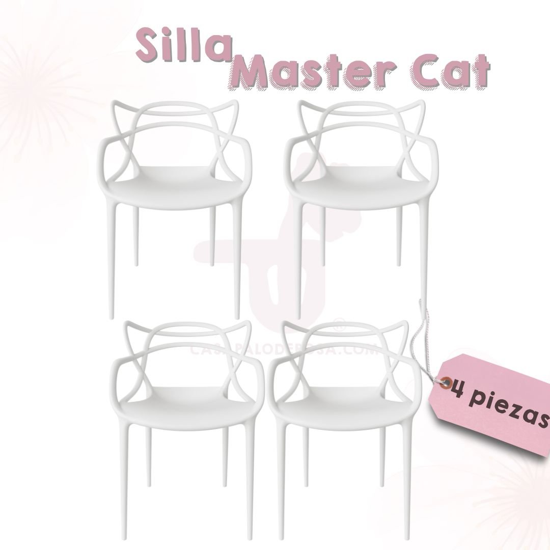 Silla Master Cat 4pzas