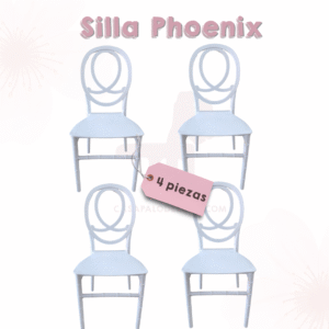 Silla Phoenix 4 piezas