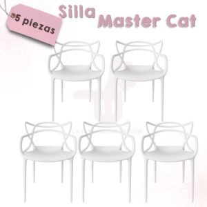 Silla Master Cat 5pzas