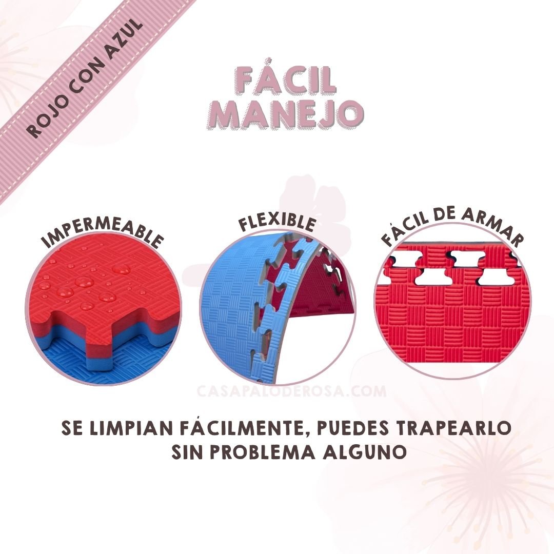 Piso Tatami Gimnasio 100x100x2 - Image 4