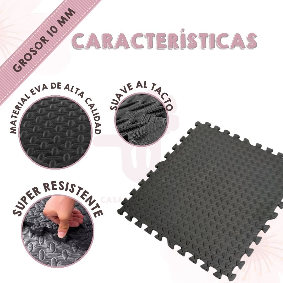 Piso Eva Negro 60x60x1 - Image 3