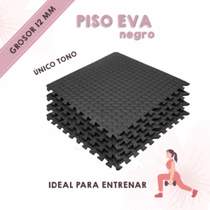 Piso Eva Negro 60x60x1.2