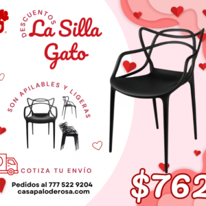 Silla Master Cat negra