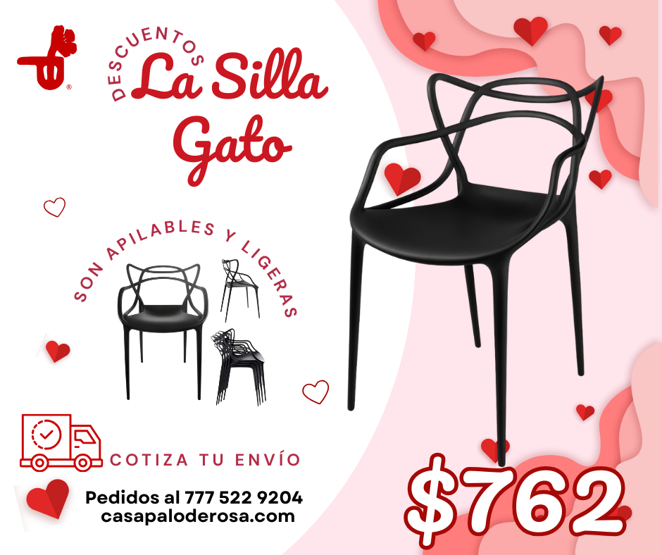 Silla Master Cat negra